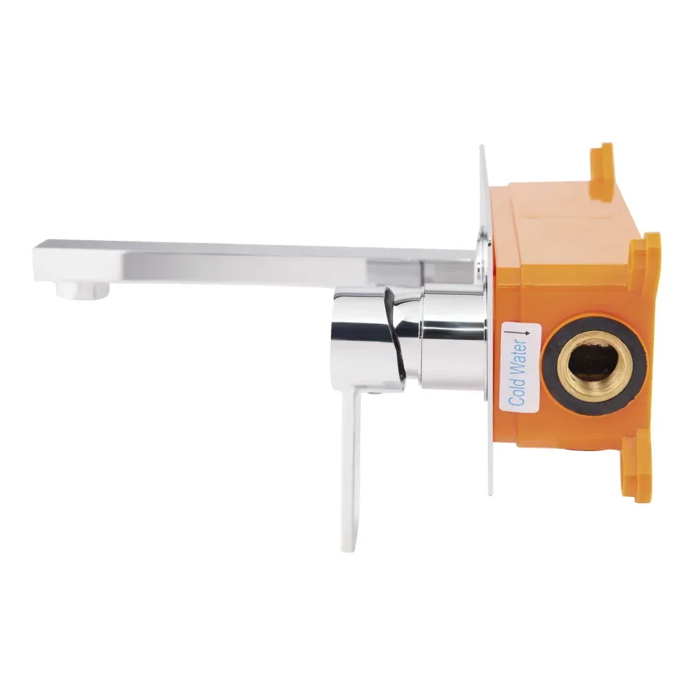 Змішувач для умивальника вбудованого монтажу Q-tap Form CRM 001B - Фото 3