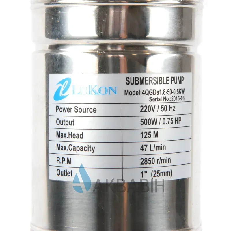 Насос шнековый LUKON 4QGDa 1.8-50-0.5кВт (с ПЗУ) - Фото 3