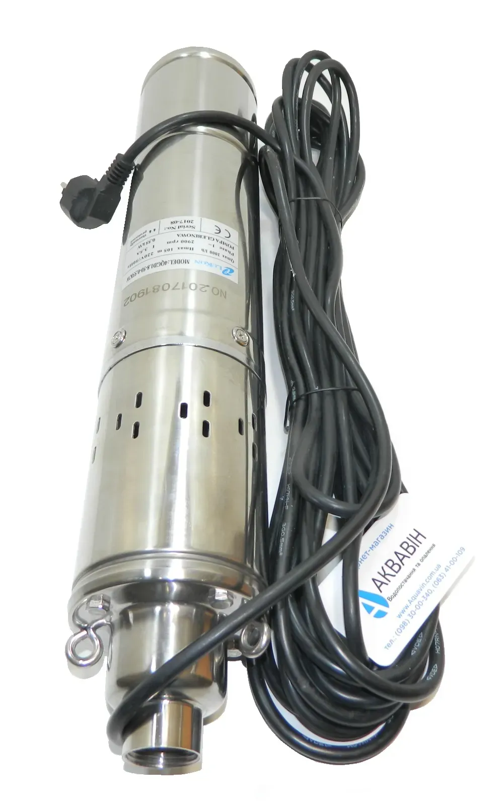 Насос шнековый LUKON QGD 1.2-85-0.50кВт - Фото 4