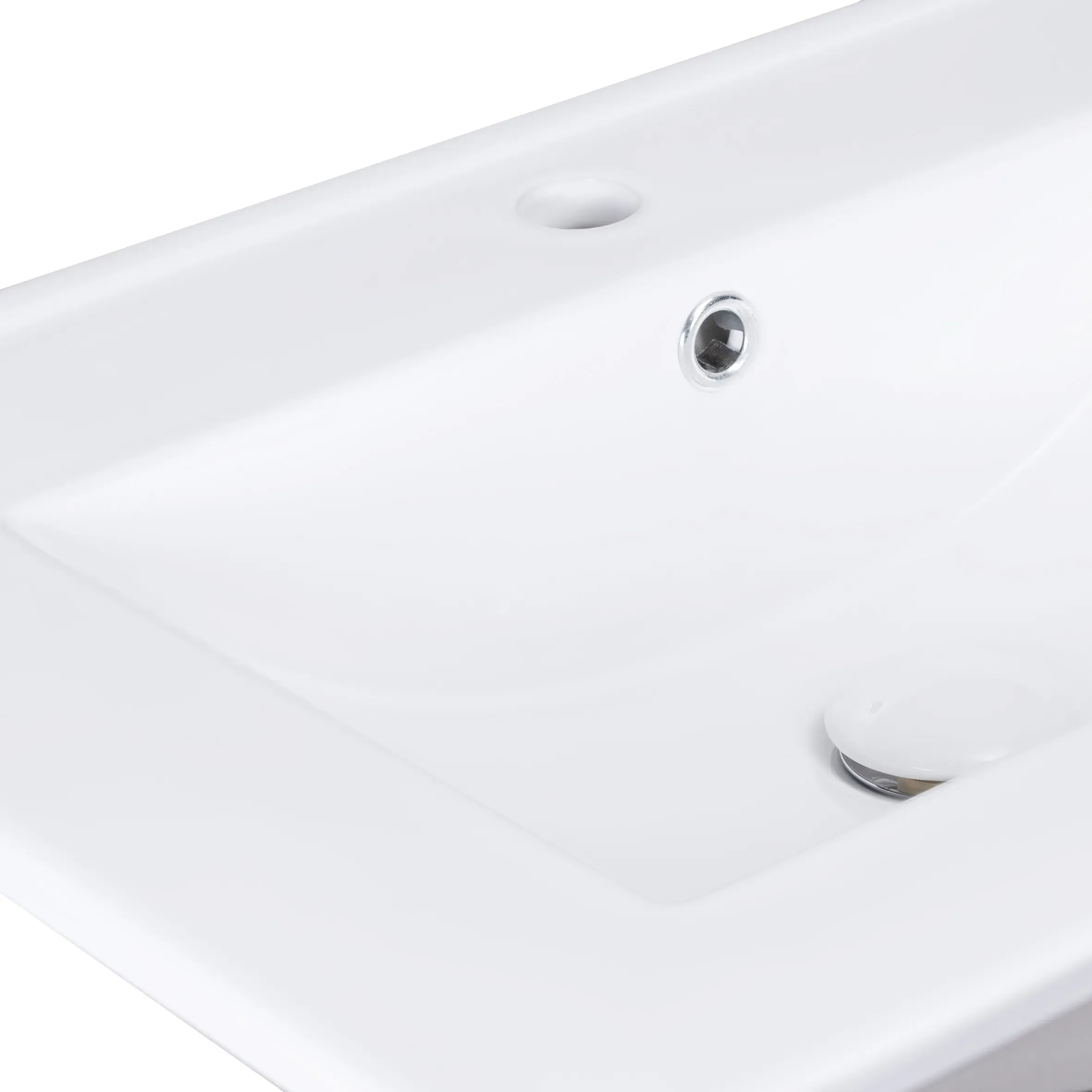 Раковина Qtap Albatross New 910x470x180 White с донным клапаном QT0111750690LW - Фото 5