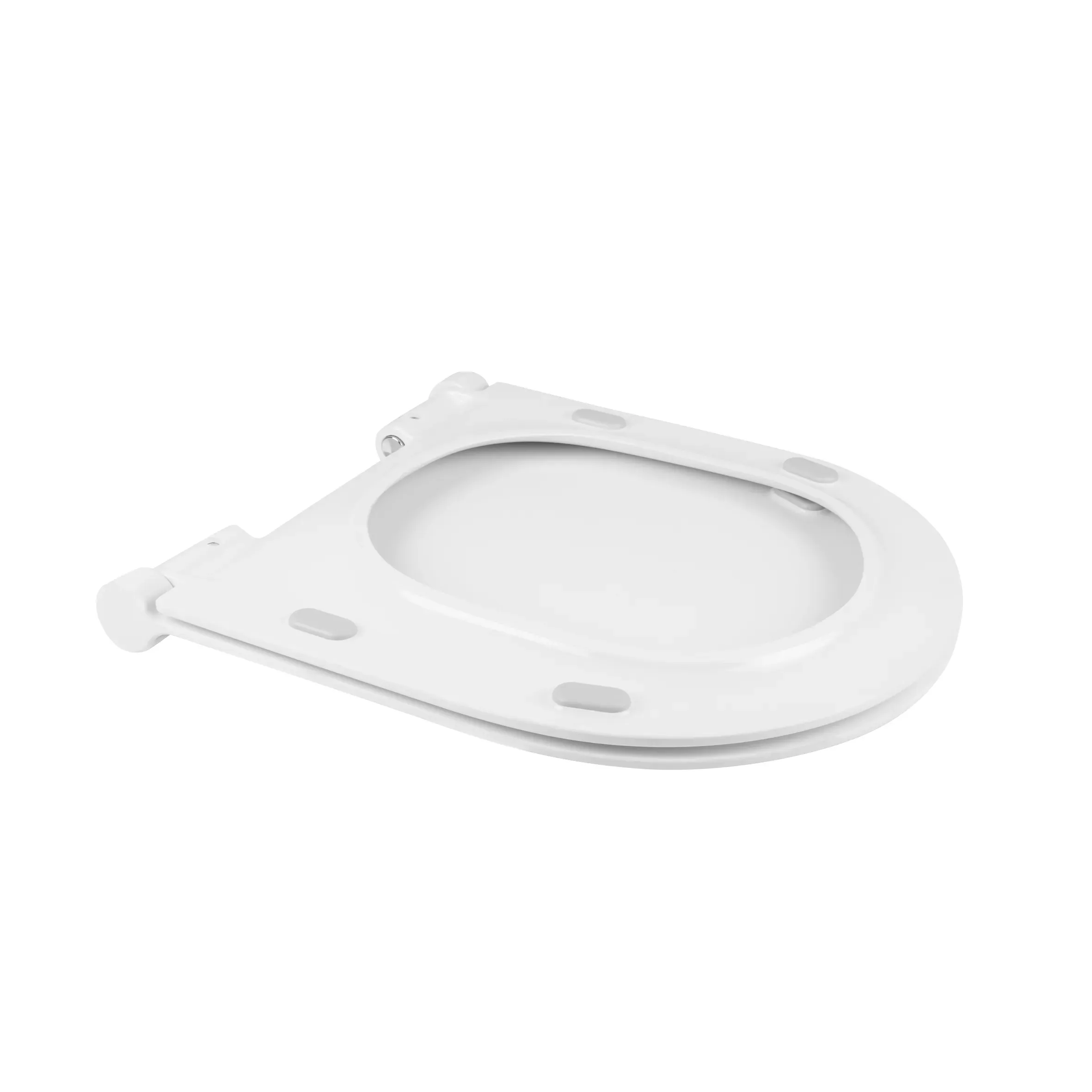 Унитаз-компакт Qtap Aquarius безобедочный с сиденьем Soft-close QT2122C665PW - Фото 8