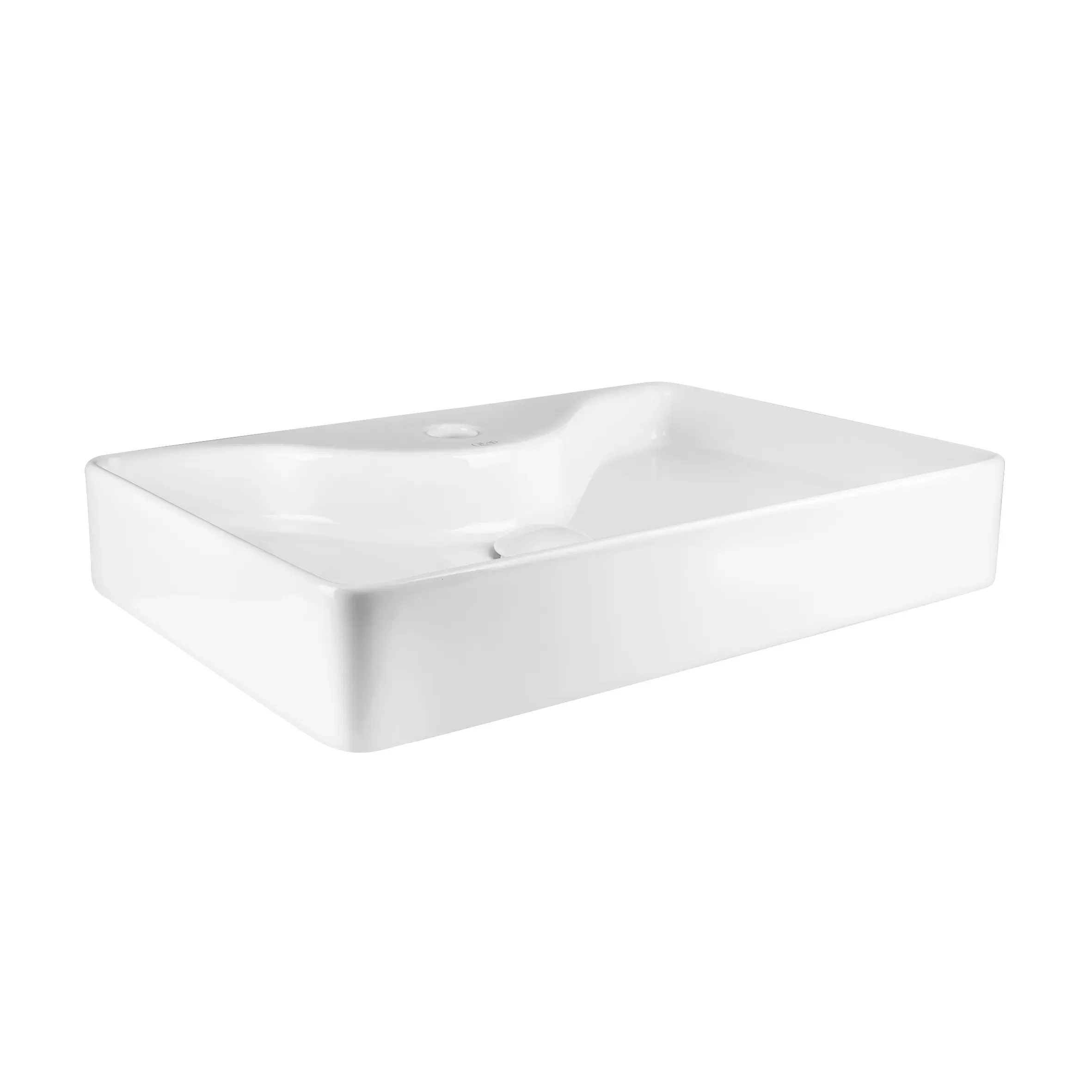 Раковина-чаша Qtap Crow 515х370х120 White з донним клапаном QT0511A064W - Фото 4