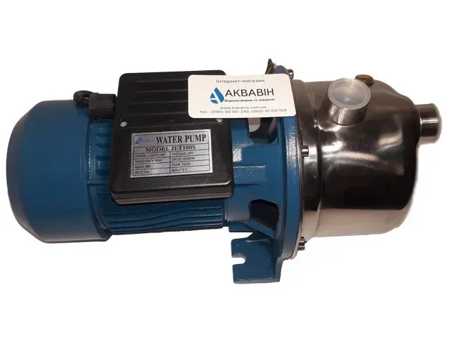 Насос поверхностный центробежный нерж. LUKON JET150S 1.5 кВт - Фото 2