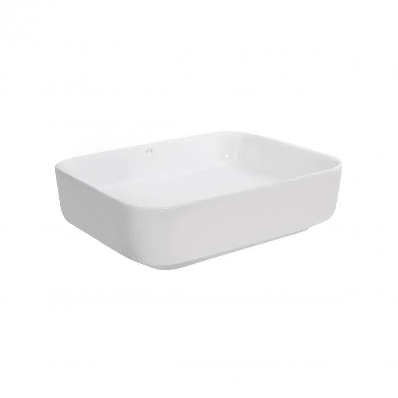 Раковина-чаша Qtap Tern 500x390x140 White с донным клапаном QT17112195W - Фото 4