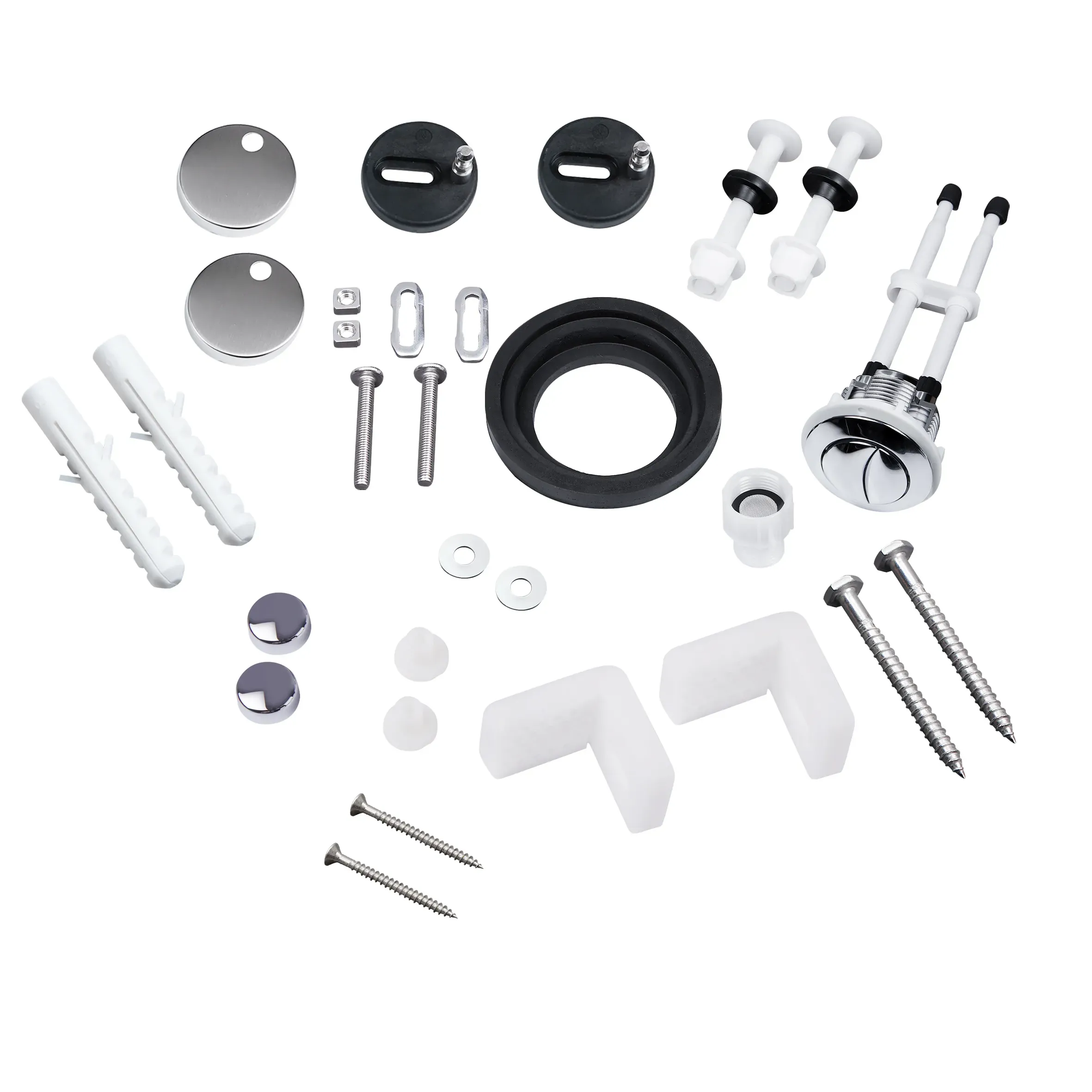 Унитаз-компакт Qtap Aquarius безобедочный с сиденьем Soft-close QT2122C665PW - Фото 10