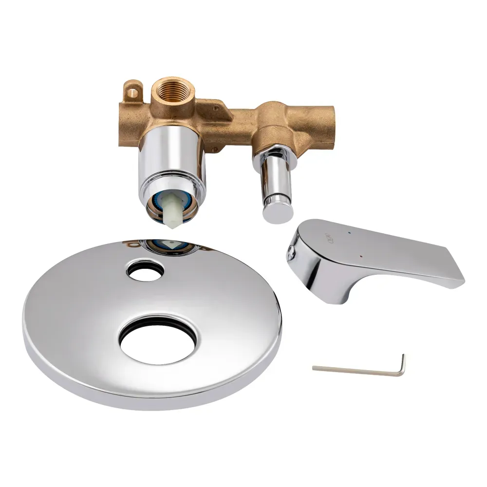 Змішувач прихованого монтажу для душу Qtap Milada 6227107ODC для двох споживачів - Фото 5