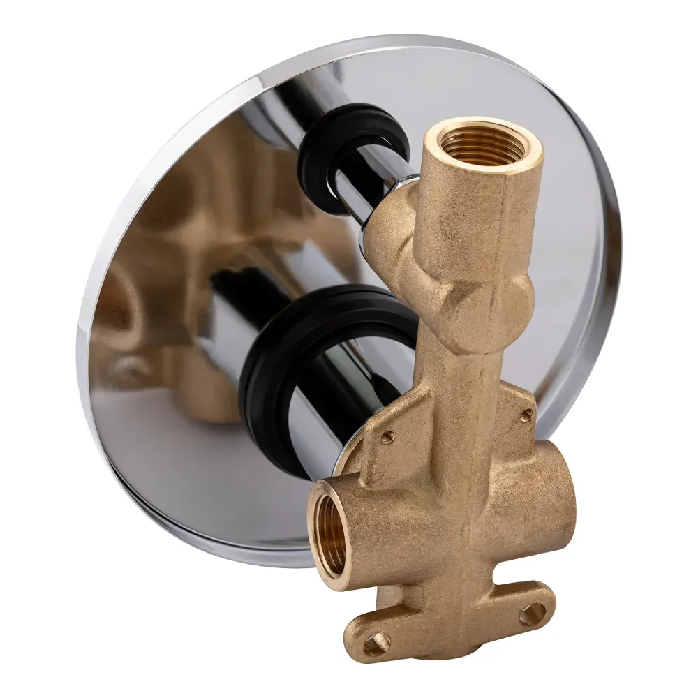 Змішувач прихованого монтажу для душу Qtap Milada 6227107ODC для двох споживачів - Фото 4