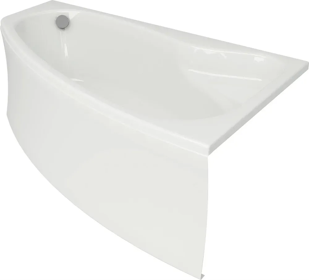 Ванная 170 х 100 CERSANIT SICILIA акриловая правая угловая на ножках - Фото 2