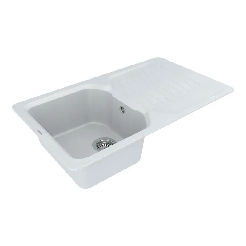 Кухонная мойка VANKOR Sigma SMP 02.85 Terra + сифон VANKOR - Фото 3