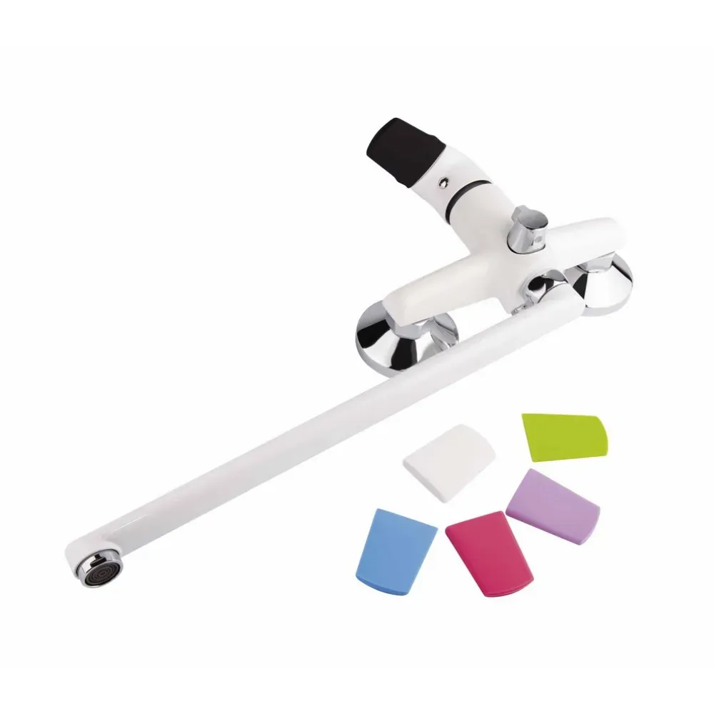 Змішувач для ванни Q-tap Polaris WHI 005 NEW (довг. ніс) - Фото 3