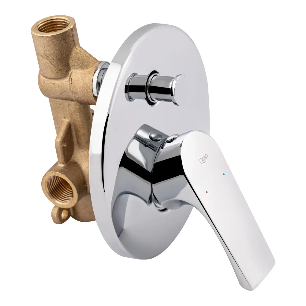 Змішувач прихованого монтажу для душу Qtap Milada 6227107ODC для двох споживачів - Фото 3