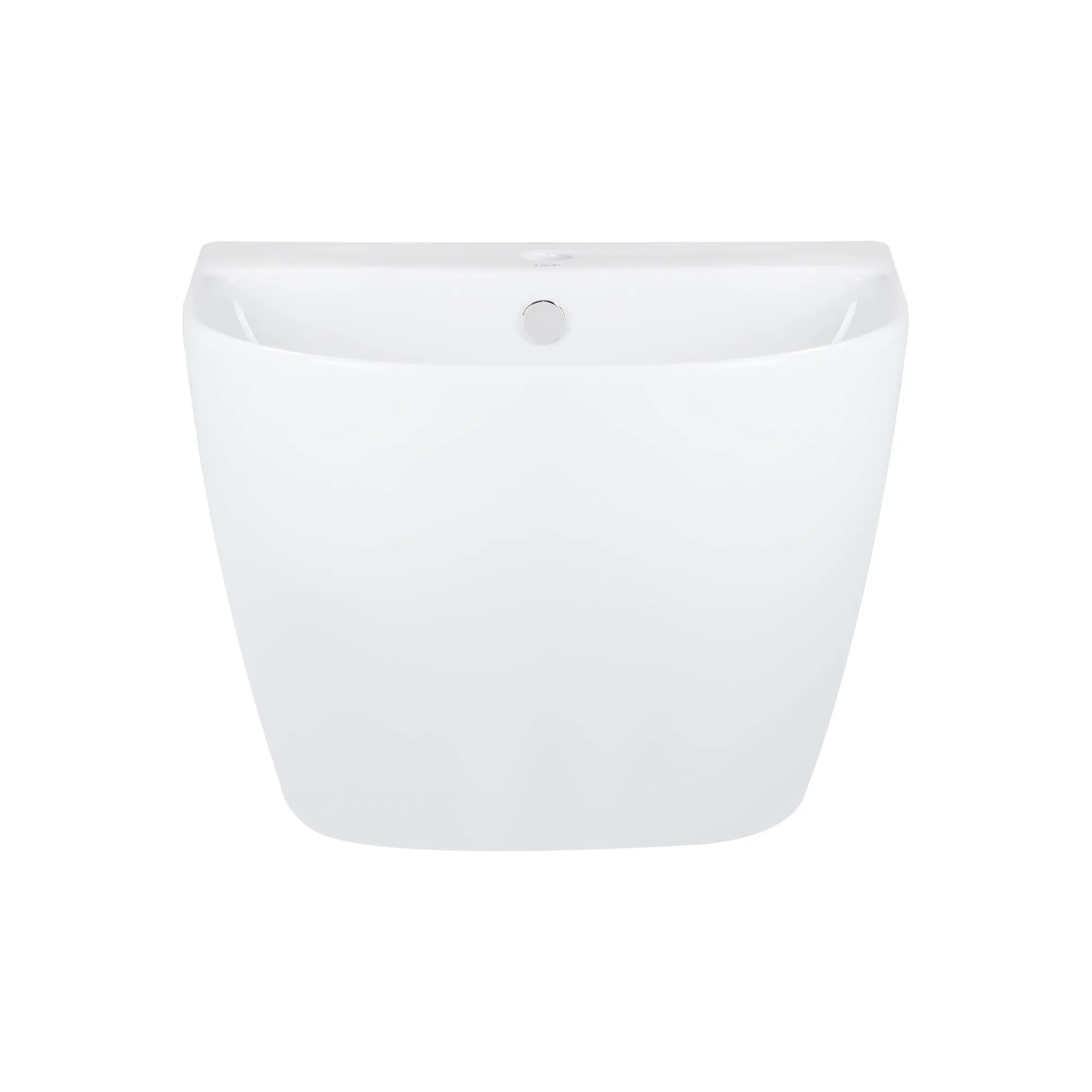 Раковина подвесная моноблок Qtap Leo 540х450х430 White с донным клапаном QT111101GW - Фото 4