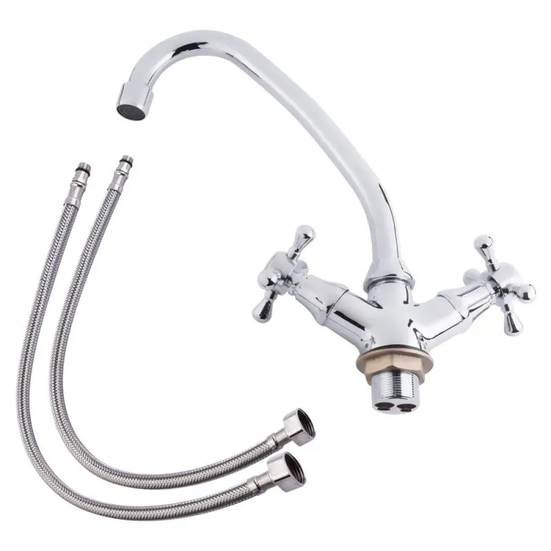 Змішувач для кухні Lidz (CRM) Mayfair 16 272F-1 на гайці - Фото 6