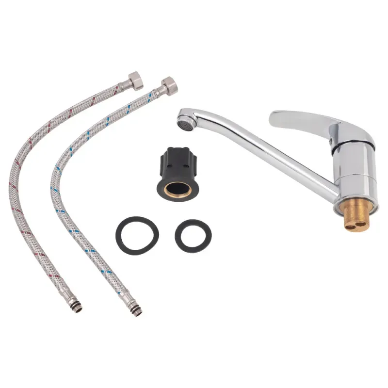 Змішувач для кухні Lidz (CRM) Mars 81 003 00 (25см) - Фото 2