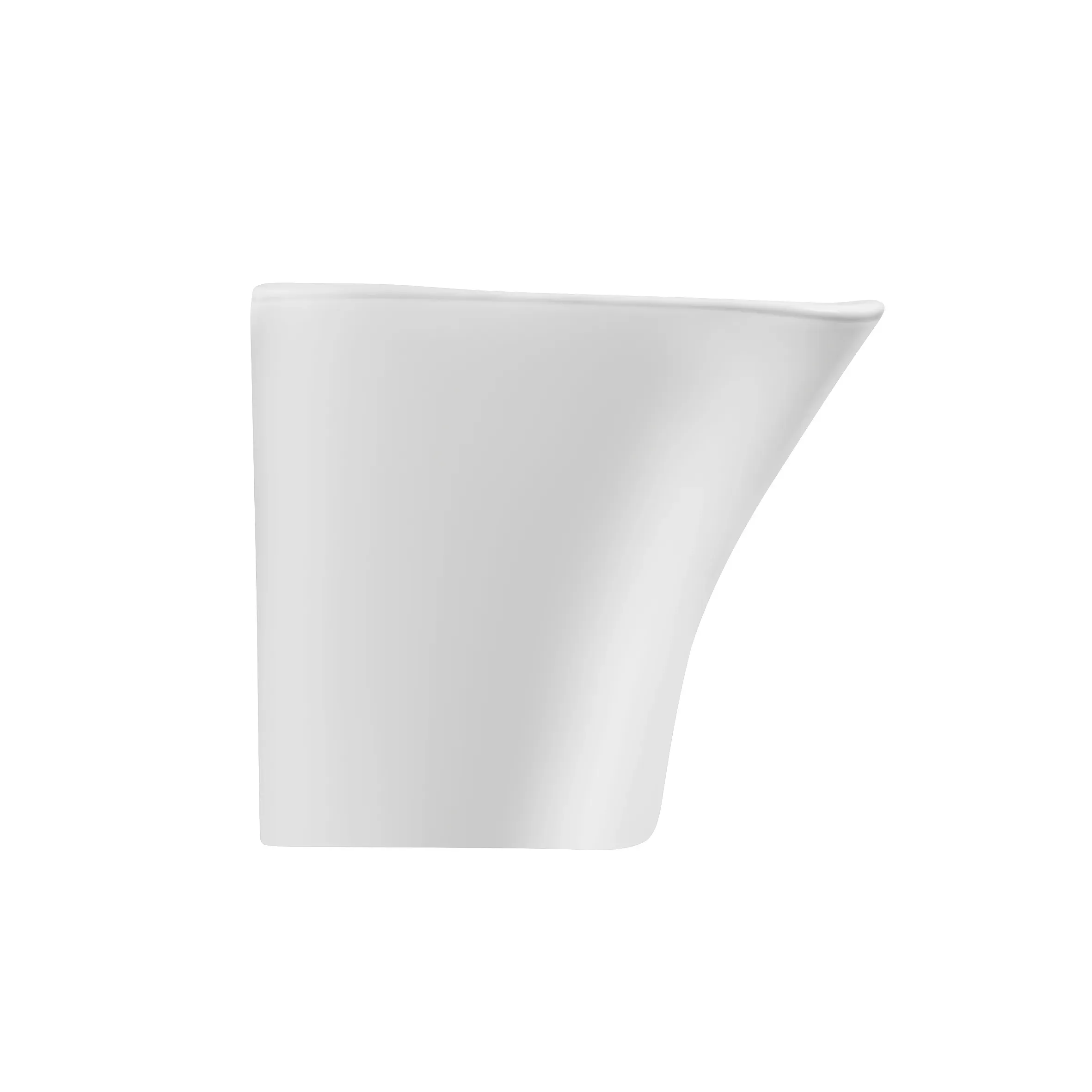 Раковина подвесная моноблок Qtap Crow 600х430х385 White с донным клапаном QT0511G835W - Фото 6