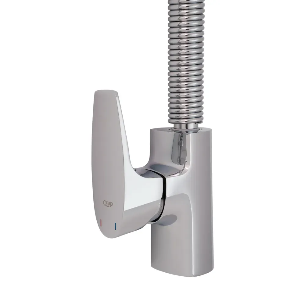 Змішувач для кухні з рефлекторним виливом Qtap Optima CRM 013 - Фото 4