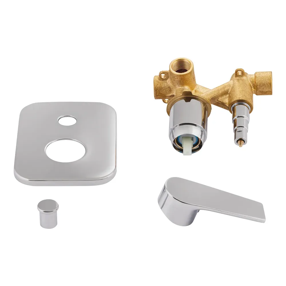 Змішувач прихованого монтажу для душу Qtap Stenava 6245102DC для двох споживачів - Фото 5