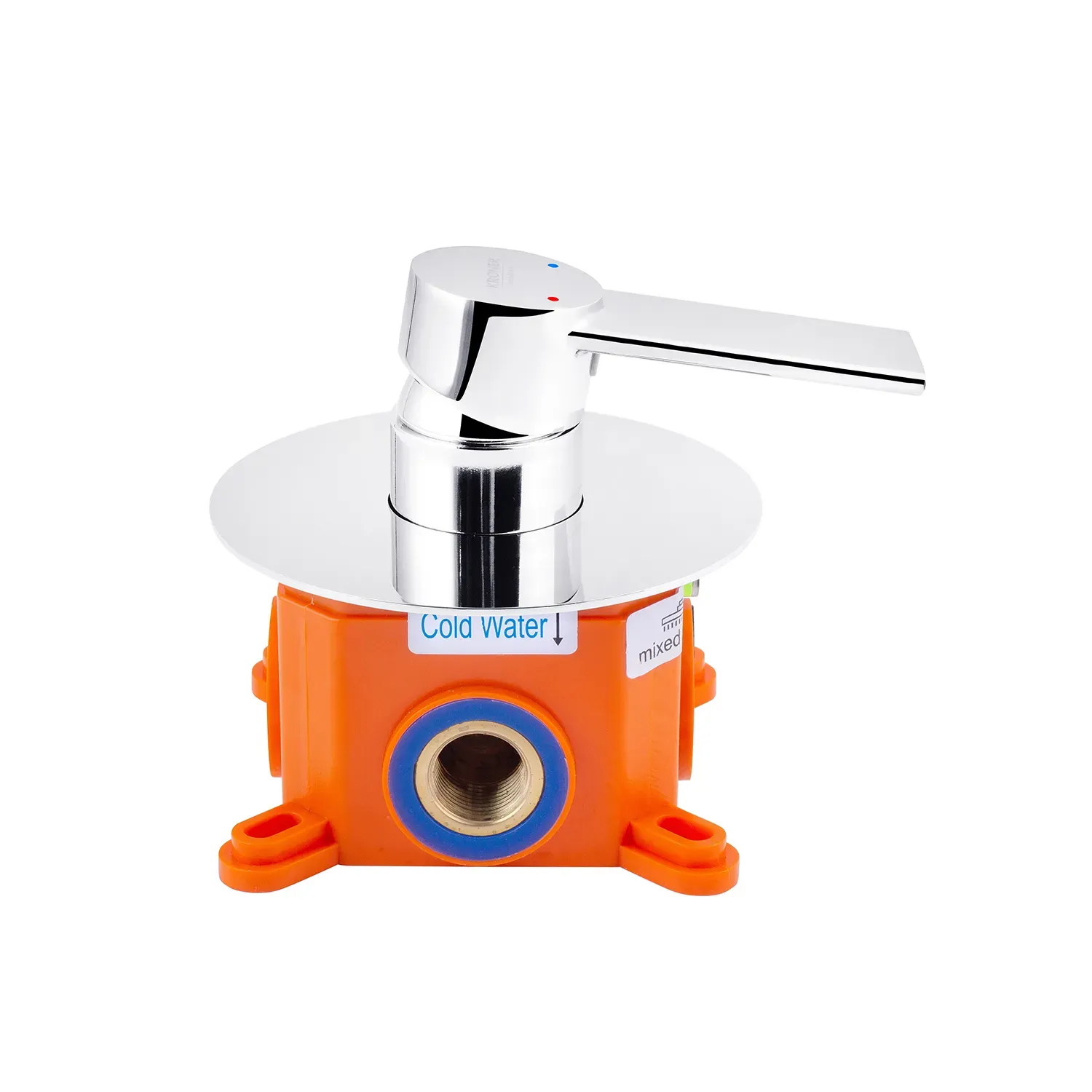 Змішувач прихованого монтажу Kroner KRP Basis - C080 - Фото 4