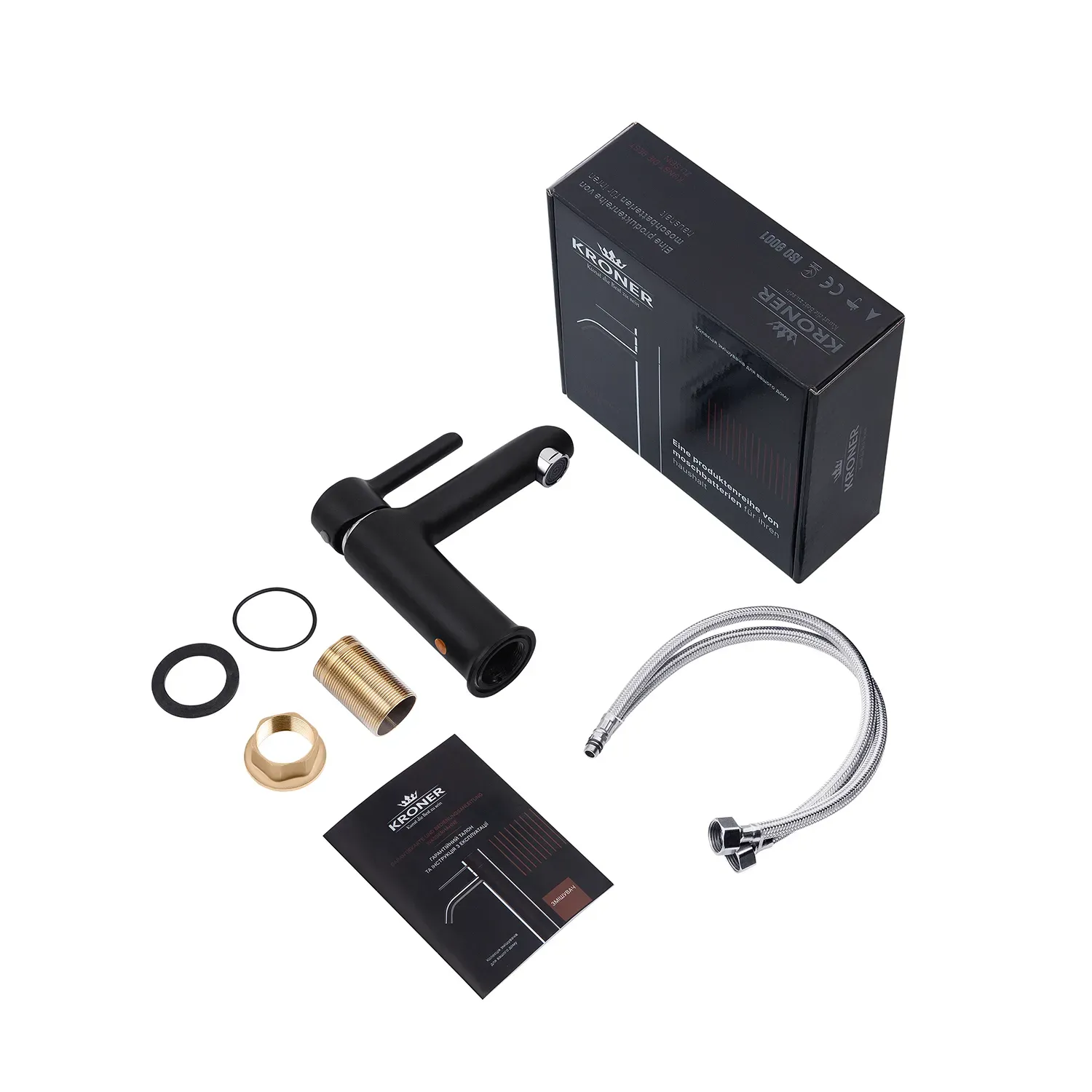 Змішувач для раковини Kroner KRP Essen - SCH010 - Фото 6