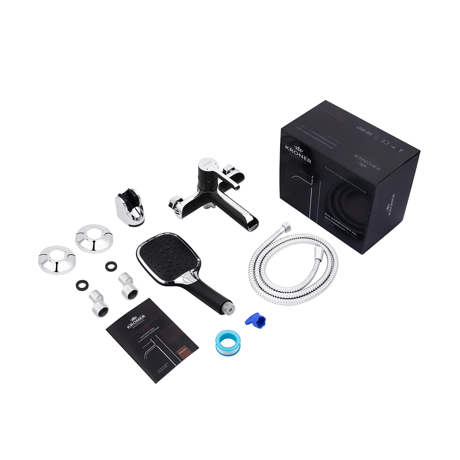 Смеситель для ванны Kroner KRP Essen - SCH060 - Фото 9