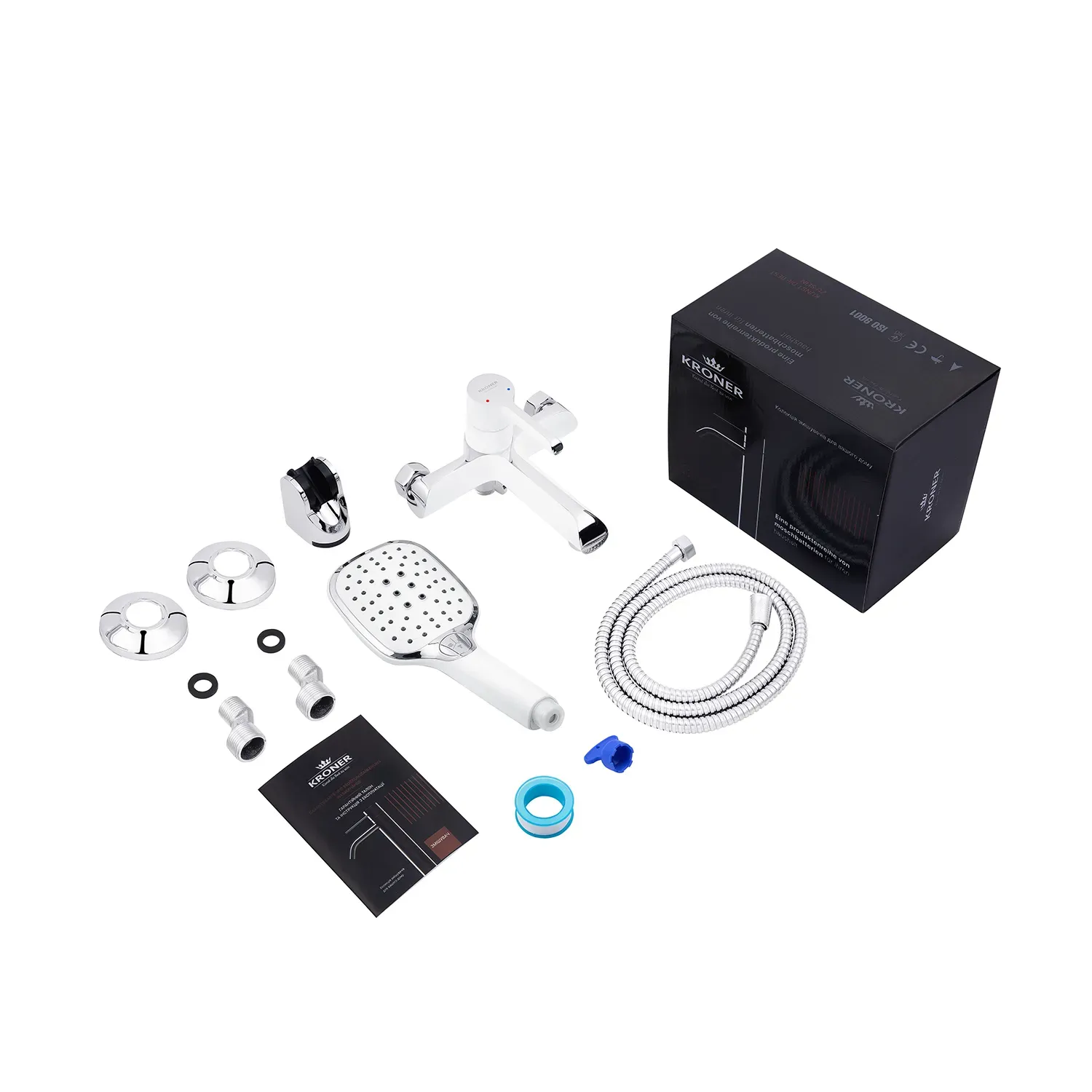 Смеситель для ванны Kroner KRP Essen - W060 - Фото 7