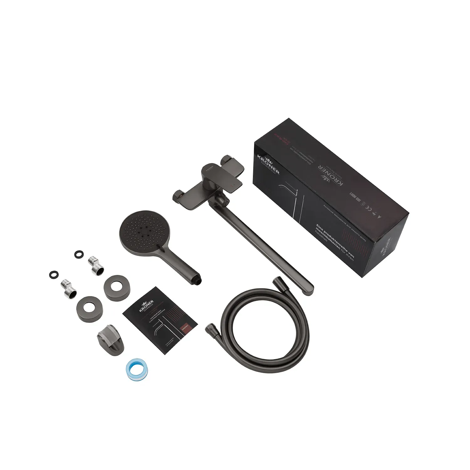 Смеситель для ванны Kroner KRP Graz - GRP070 - Фото 9