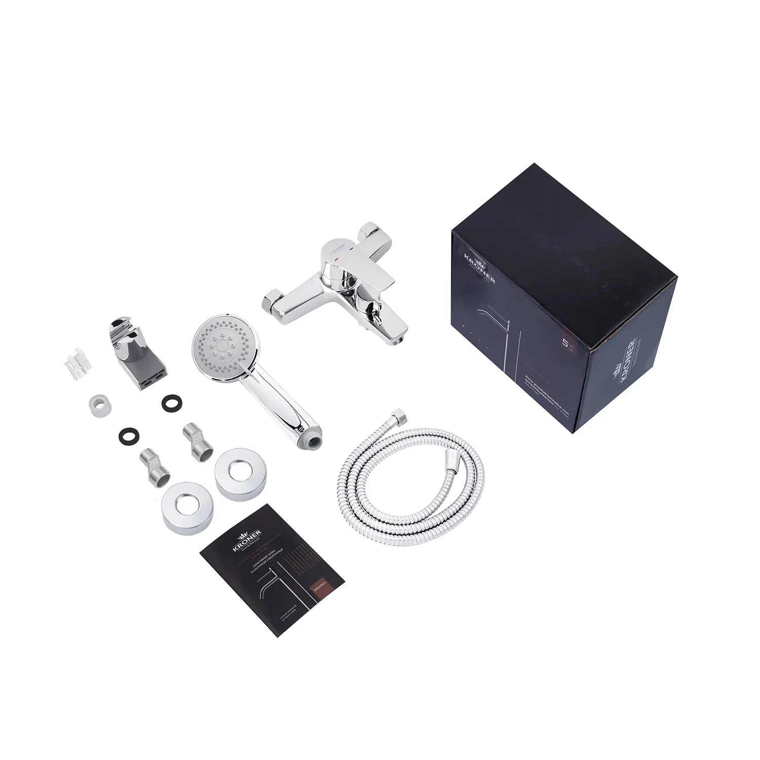 Смеситель для ванны Kroner KRP Hagen - C060 - Фото 8