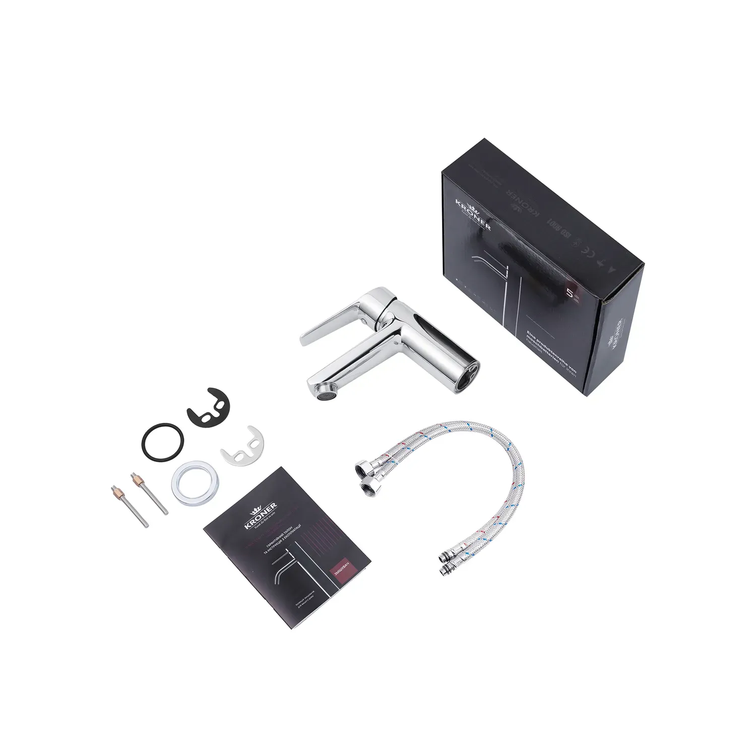 Змішувач для раковини Kroner KRP Hagen - C010 - Фото 7