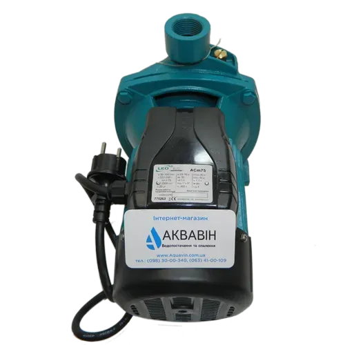 Насос для поливу LEO (Aquatica) 775263 0,75кВт 100л/хв - Фото 2