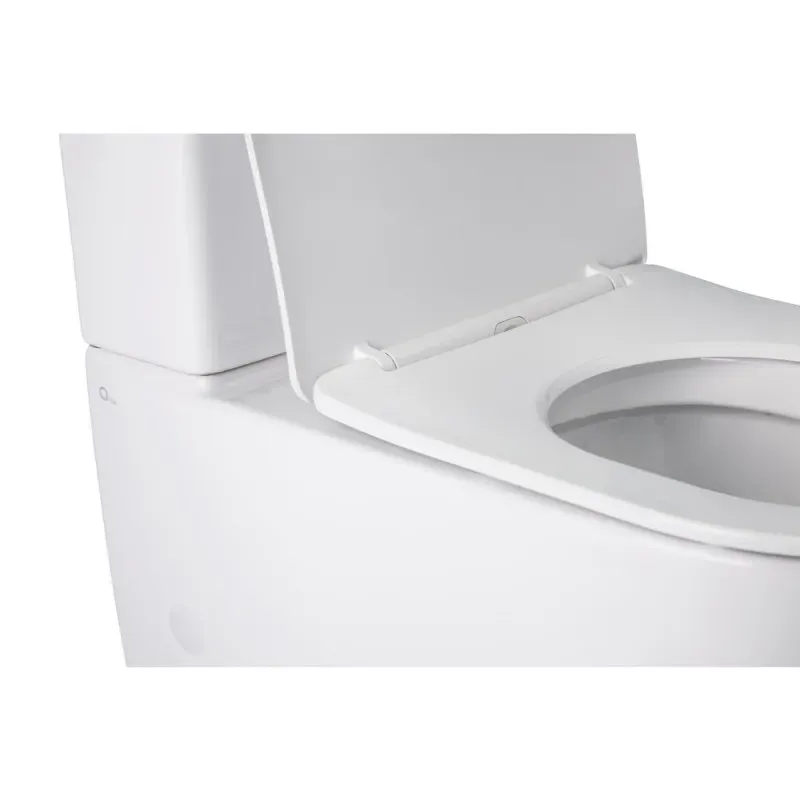Унитаз Q-tap Jay WHI 2176P безободковый, сиденье дюропласт Soft-Close - Фото 6