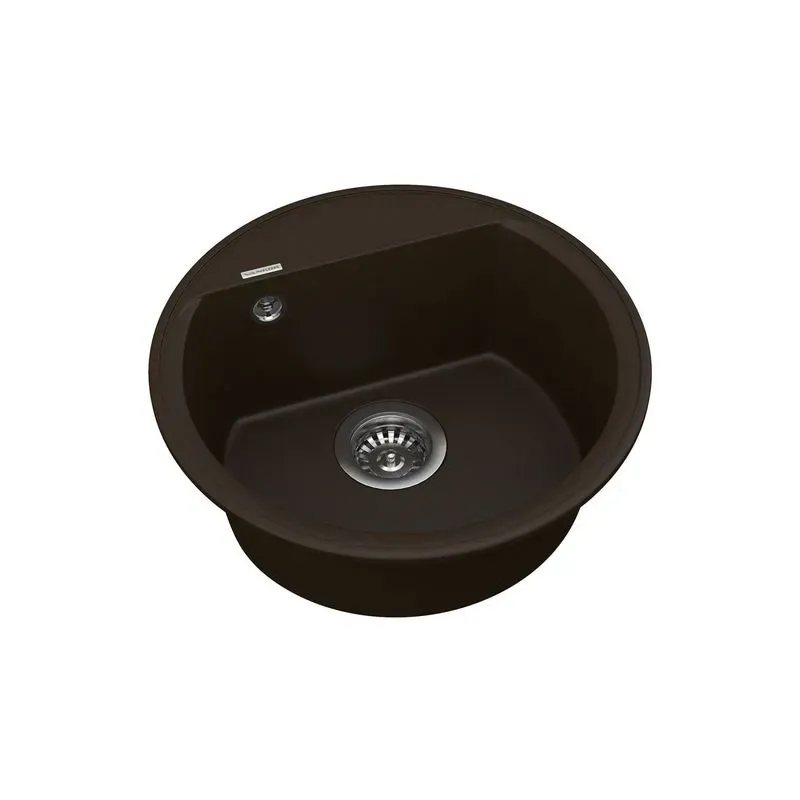 Кухонная мойка VANKOR Easy EMR 01.45 Chocolate + сифон VANKOR - Фото 2