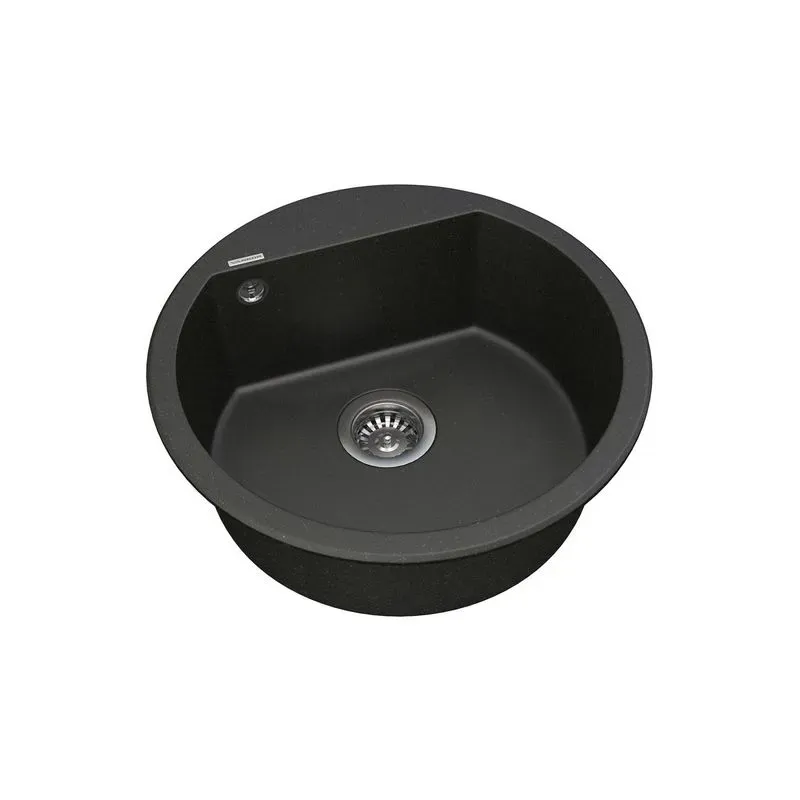 Кухонна мийка VANKOR Tera TMR 01.50 Black + сифон VANKOR - Фото 2