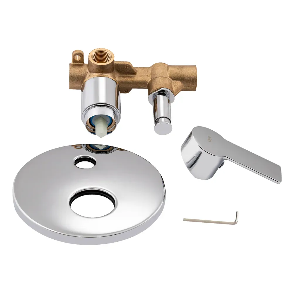 Змішувач прихованого монтажу для душу Qtap Ustek 6216107ODC для двох споживачів - Фото 5