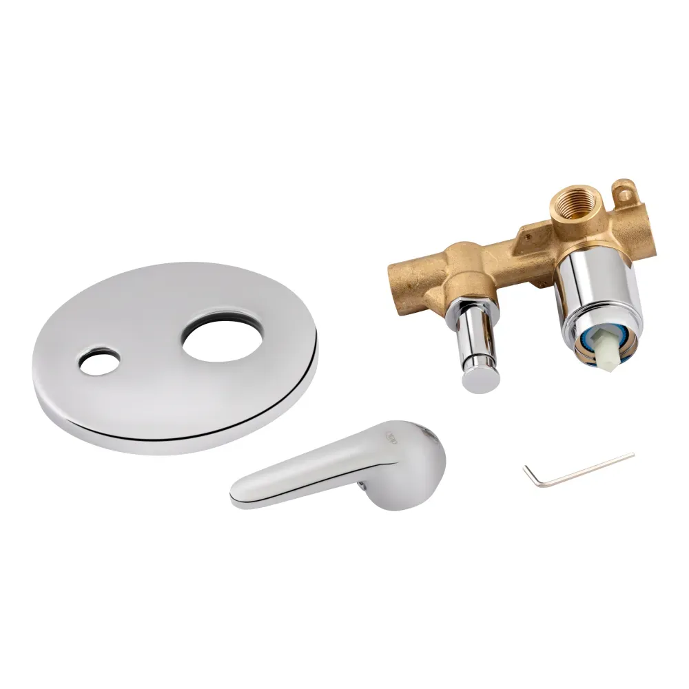 Змішувач прихованого монтажу для душу Qtap Olsava 6212107ODC для двох споживачів - Фото 4