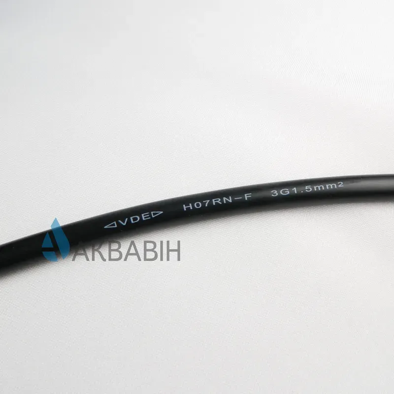 Кабель електричний для насосів КГ-ХЛ (H07RN-F) 3 х 1,5 кв. мм (ціна за 1 метр) - Фото 2