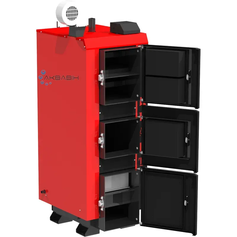 Котел длительного горения Kraft серия L 40кВт с автоматическим управлением - Фото 6