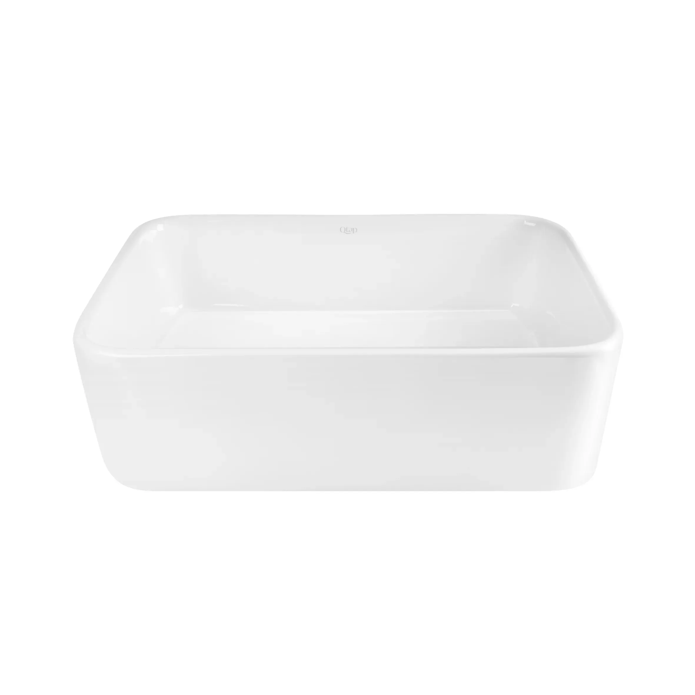 Раковина-чаша Qtap Tern 500х370х200 White с донным клапаном QT1711A048W - Фото 3