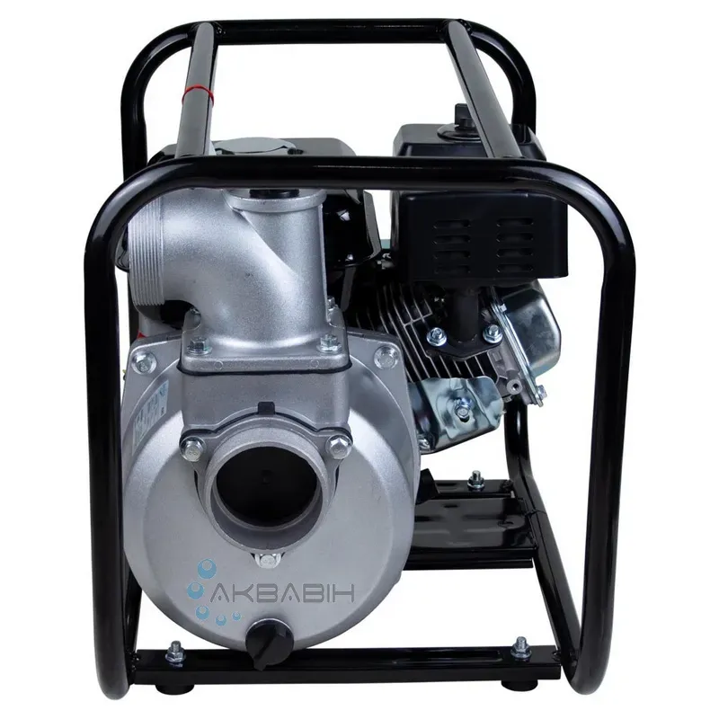 Мотопомпа Aquatica 772532 (5 кВт) высокая производительность до 1080 л/мин - Фото 4