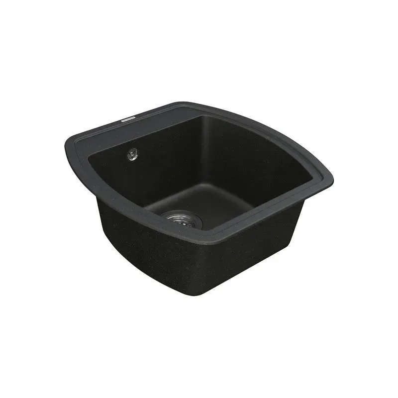 Кухонная мойка VANKOR Norton NMP 01.48 Black + сифон VANKOR - Фото 2