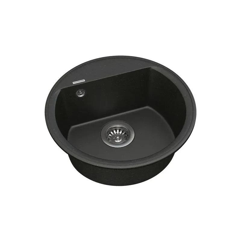 Кухонна мийка VANKOR Easy EMR 01.45 Black + сифон VANKOR - Фото 2