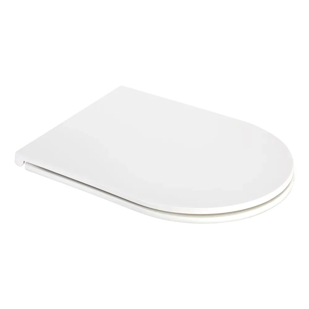 Унітаз підвісний Qtap Aries без дополнительных устройств с классом Slim Soft-close QT0333063ERW - Фото 5