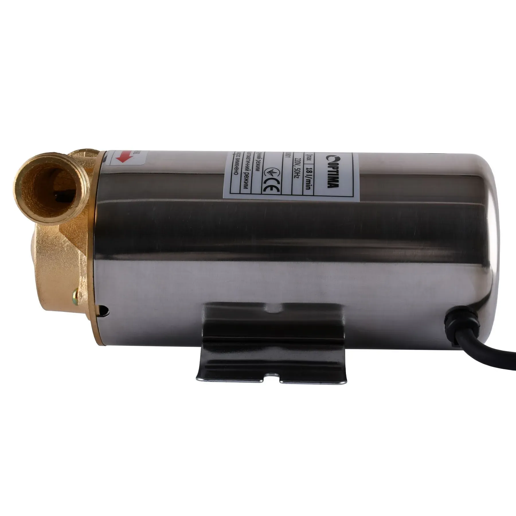 Насос підвищення тиску Optima PT10-10 нержавіючий корпус - Фото 6