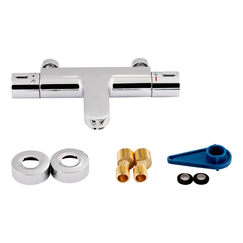 Змішувач термостатичний для ванни Qtap Votice 30T105-1GC - Фото 6