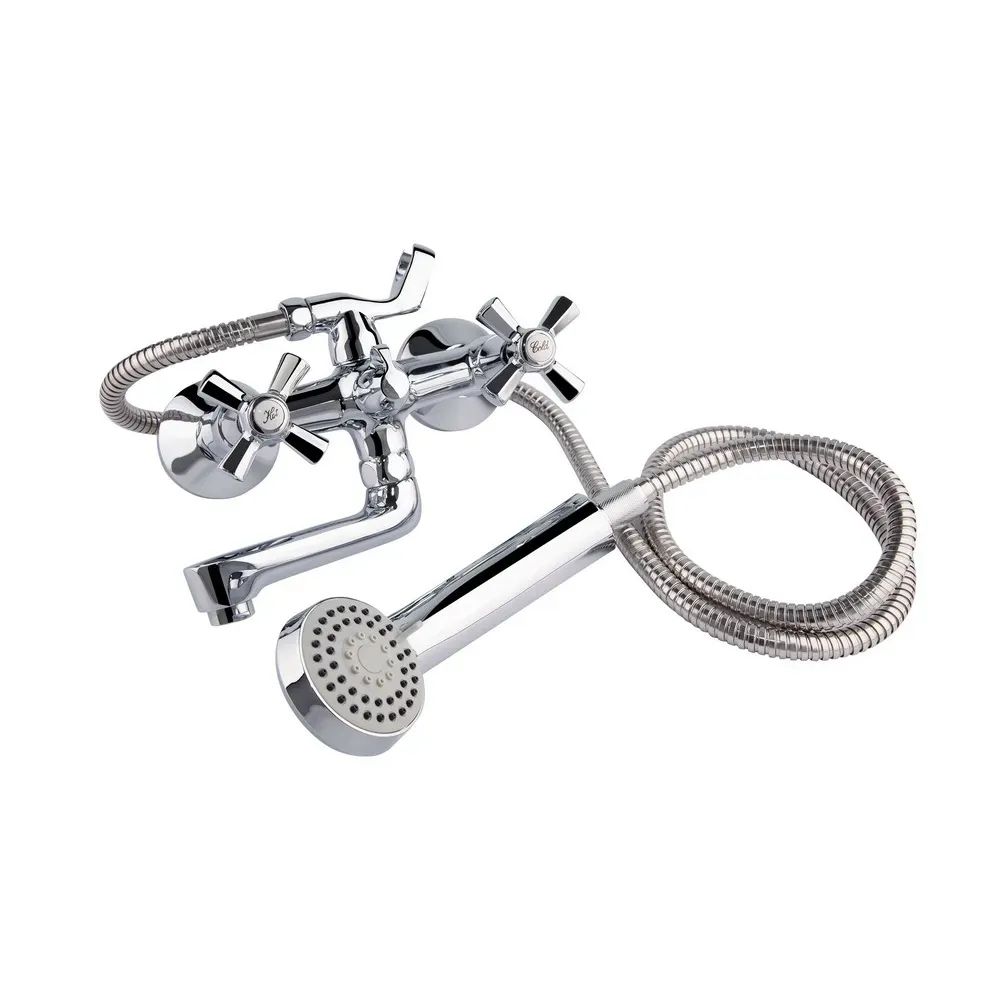 Смеситель для ванны QTAP Liberty CRM 140-2 (кор. пов. нос) - Фото 4