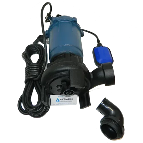 Фекальный насос чугун LUKON с поплавком Р201 НОЖИ - Фото 2