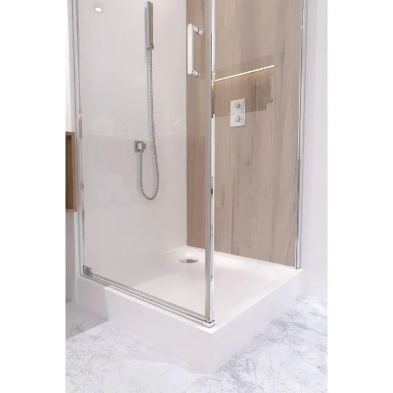 Душова кабіна QT AQUARIUS CRM1099SC6, квадрат, 90x90, скло 6мм Clear, розпашні, Без піддона. - Фото 6