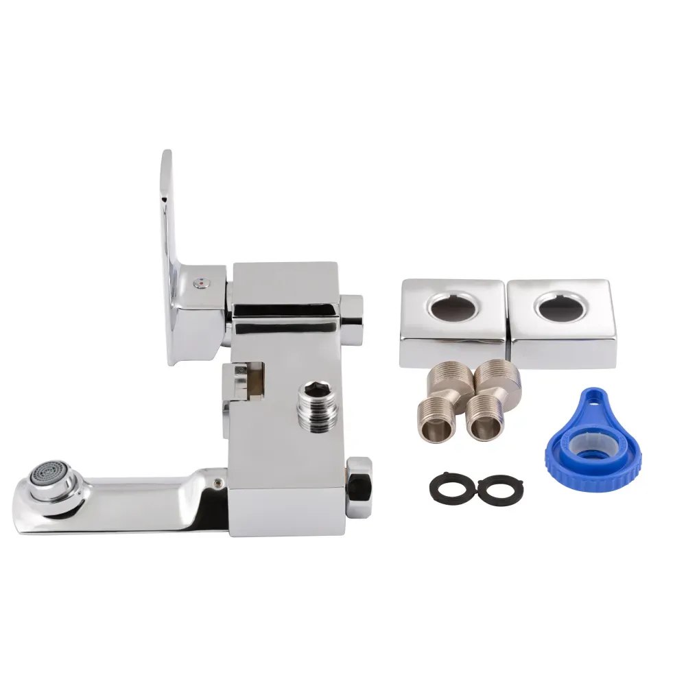 Смеситель для ванны QT Loděnice 3031102KC (кор.нос) - Фото 4