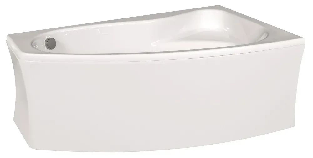 Ванная 160 х 100 CERSANIT SICILIA акриловая правая угловая на ножках - Фото 2