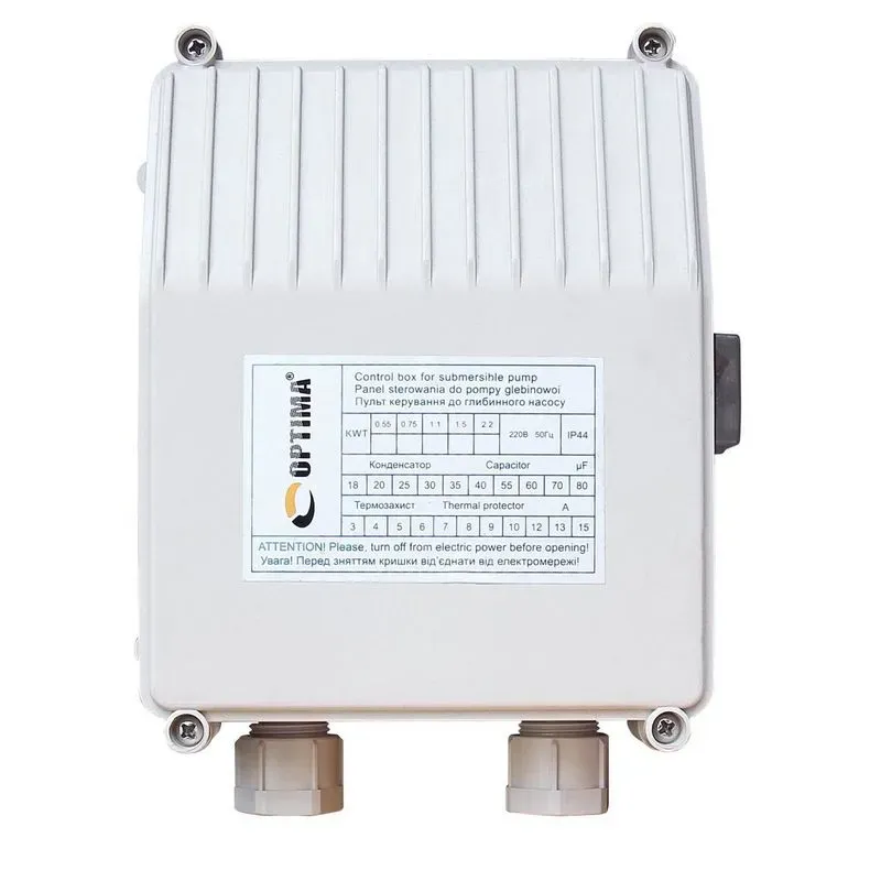 Насос відцентровий OPTIMA 4SDm3/7 0.55 кВт 51м кабель 30 м - Фото 2