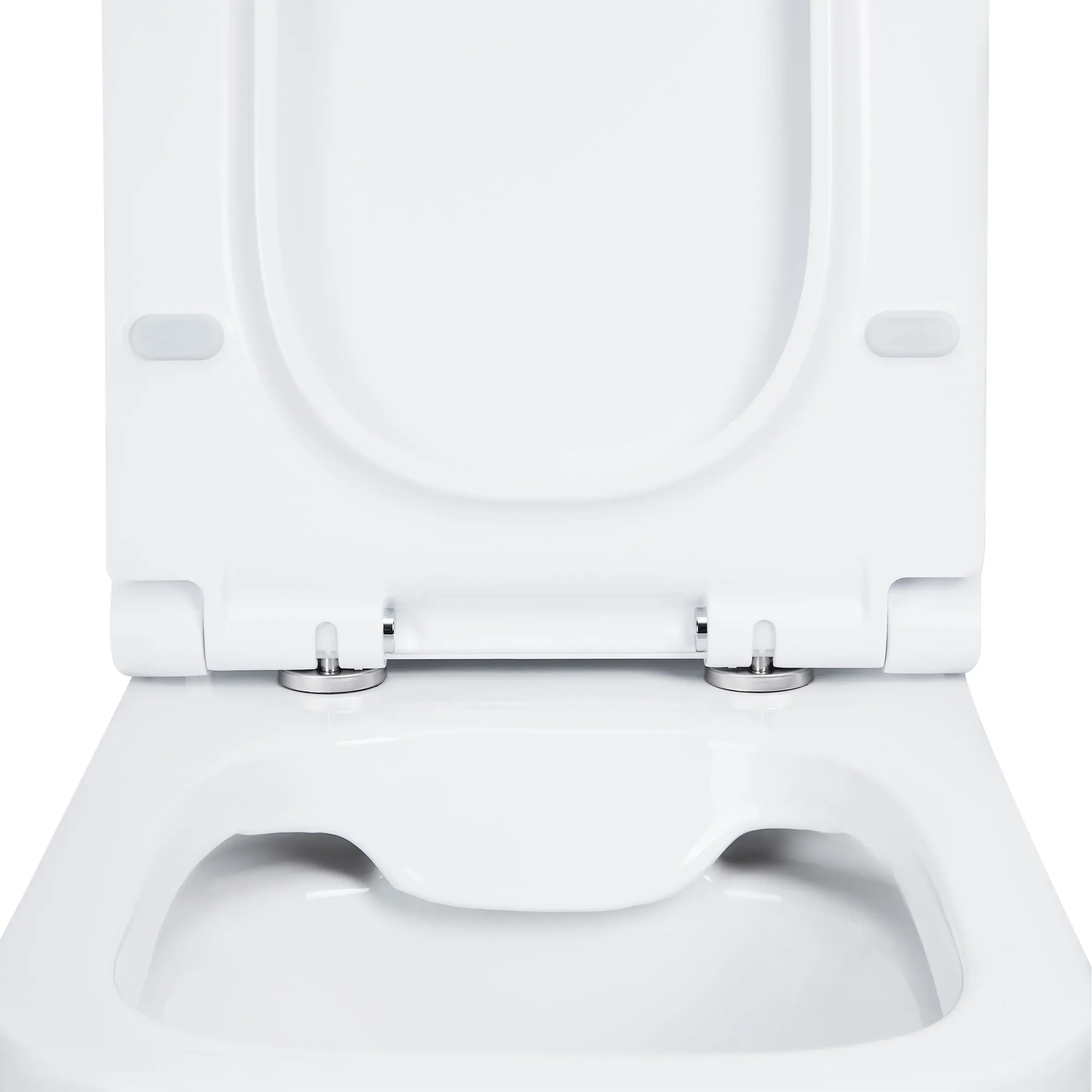 Унитаз-компакт Qtap Cardinal безобедочный с сиденьем Soft-close QT0422C666PW - Фото 5